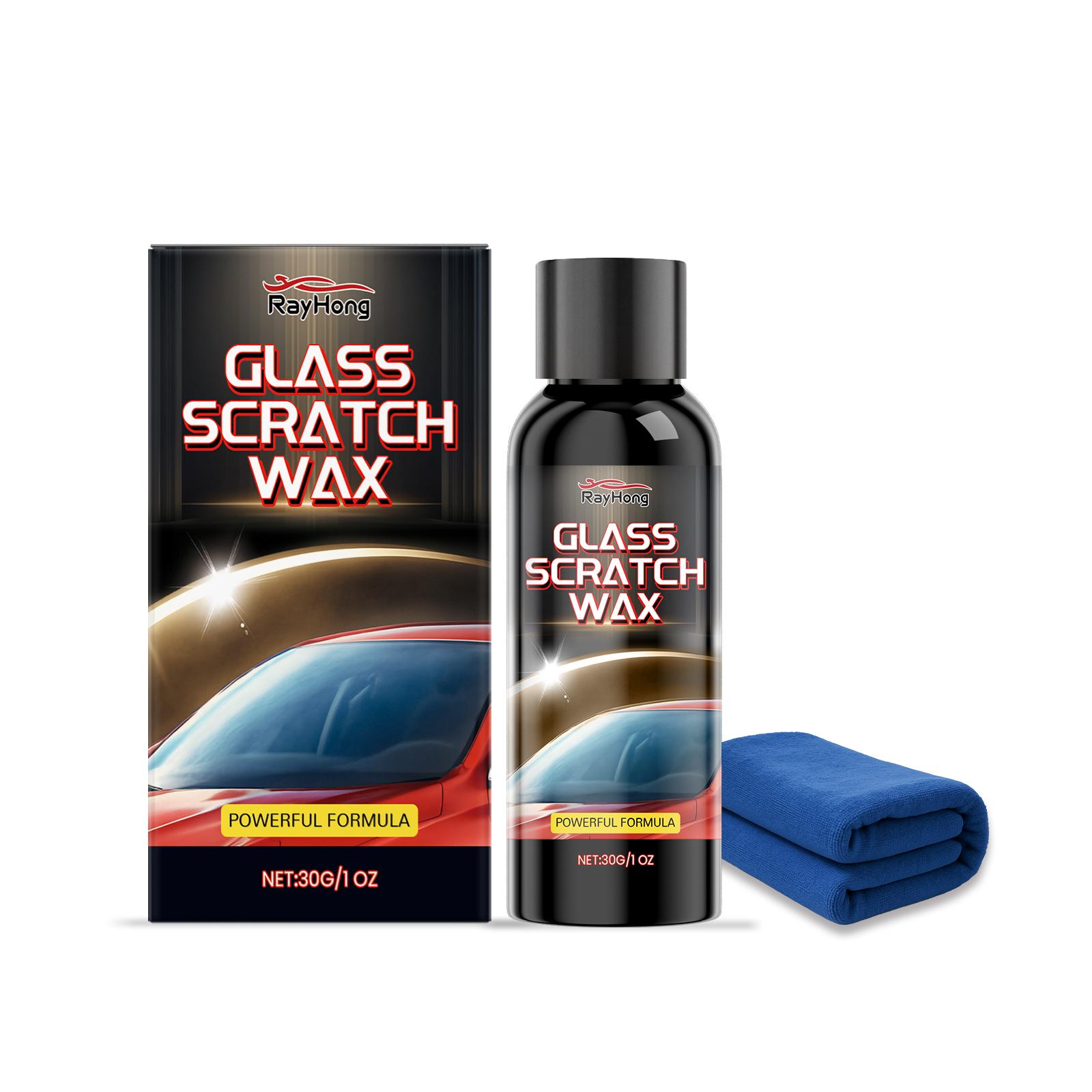 

Rayhong Windshield Scratch Repair Agent, Windshield Scratch Remover, Car Glass Polishing & Smoothing Agent - Great Gift Idea