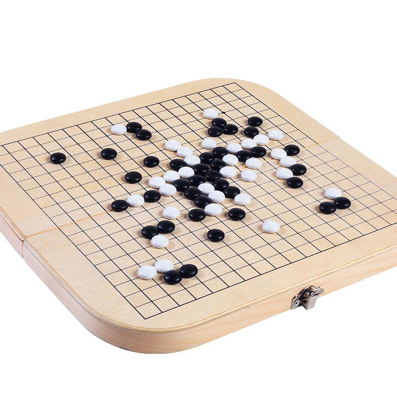 

Деревянный детский многофункциональный шахматный набор: Шахматы, Летающие шахматы, Гомоку, Шашки, Игры-головоломки для учеников начальной школы