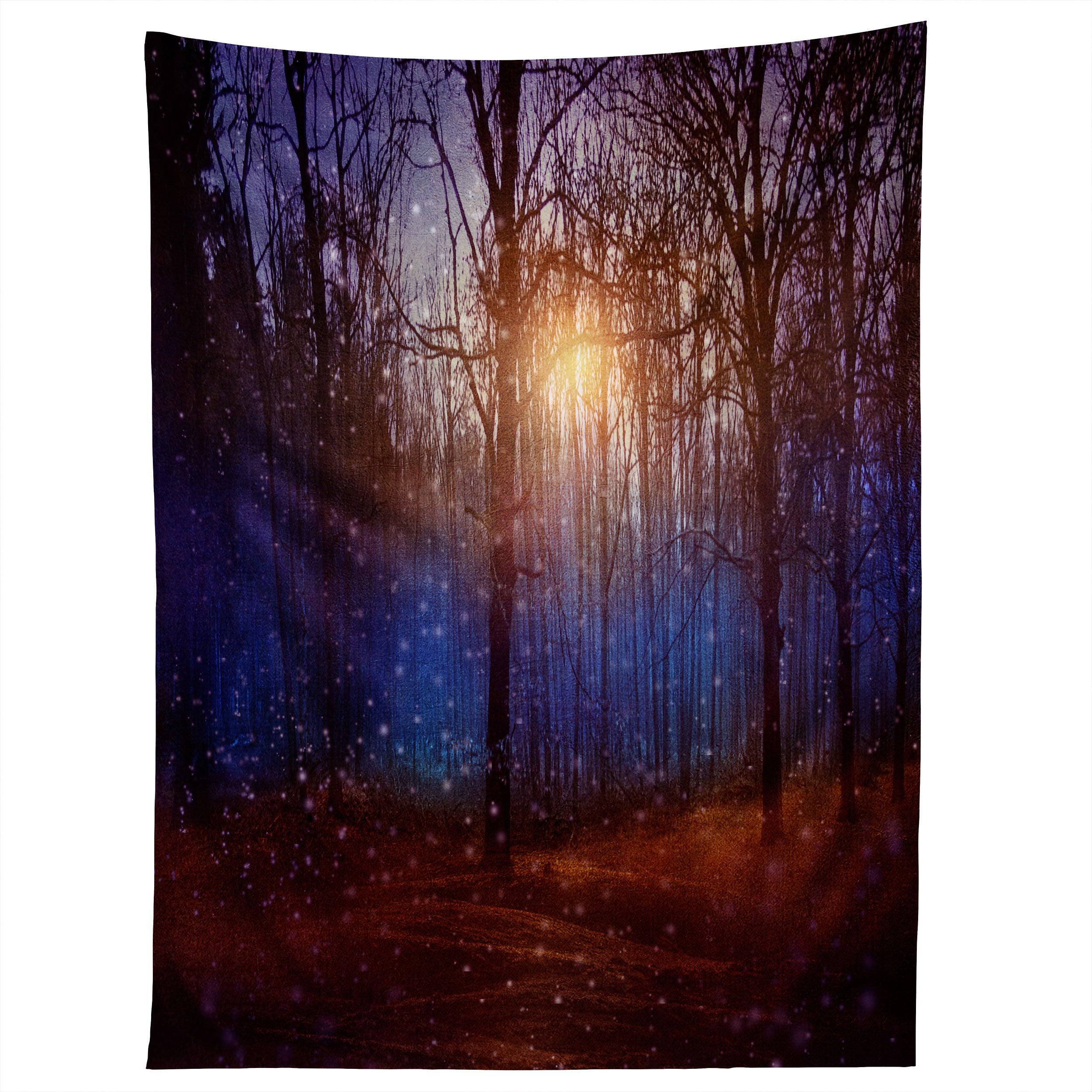 IN WINTER ENJOY tapestry 75x100
