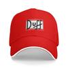 Duff Beer  Casual Baseball Cap  Running Hippie Trucker Hat Summer Sunscreen UnisexTeens Yk Cool Baseball Caps