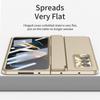 Applicable To Samsung Z Fold1 Mobile Phone Case Flat Hinge Metal Lens Case Film Integrated Fold1 Anti-drop Protective Case