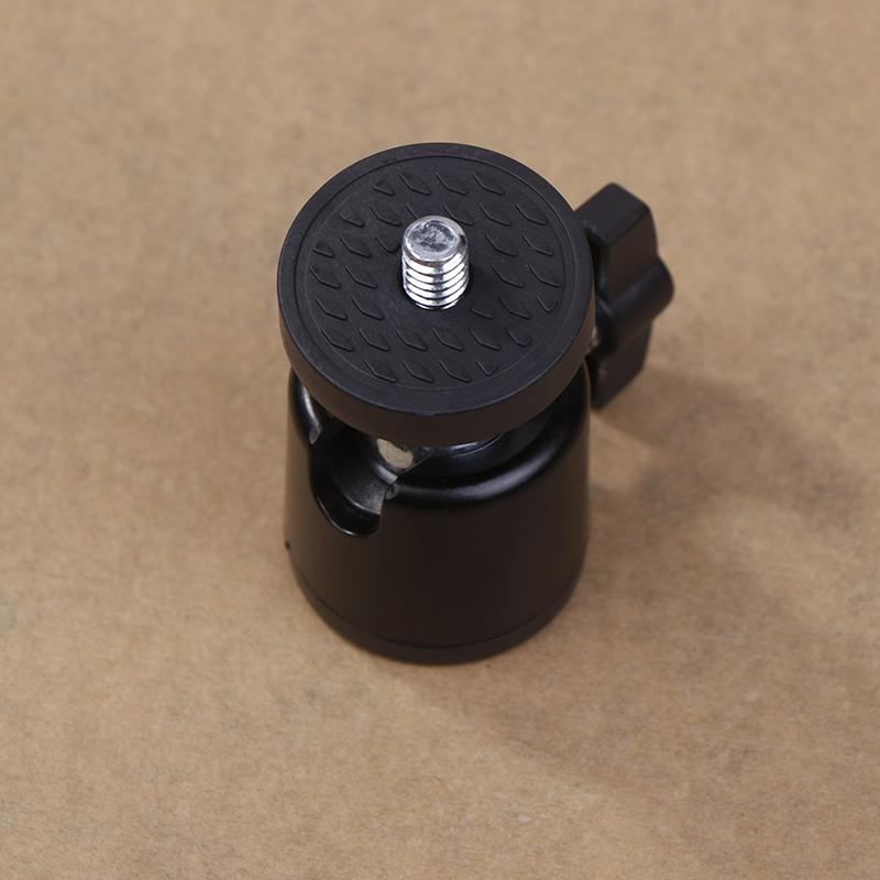 Suporte universal para tripé, suporte para celular, clipe de suporte, parafuso 1/4, adaptador de cabeça esférica para bastão de selfie, suporte de câmera com rotação de 360 graus