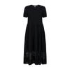 AnnaCo Minimalist Waist-Cinched Knit Dress