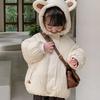 Autumn Winter Boys Velvet Jacket Thickened Autumn Winter Girls Baby Padded Padded