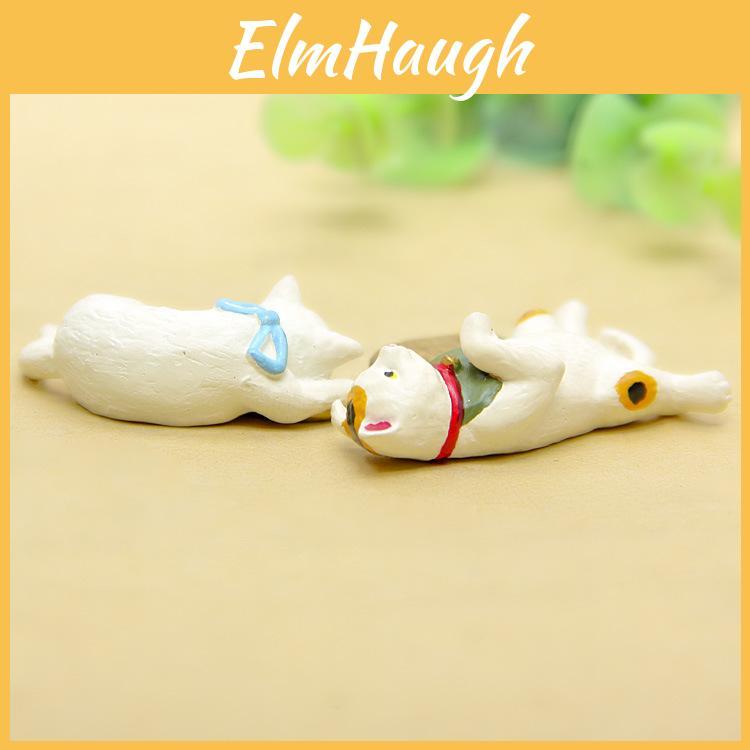 Resin Lucky Cat Doll For Diy Miniature Garden Micro Landscape Collection