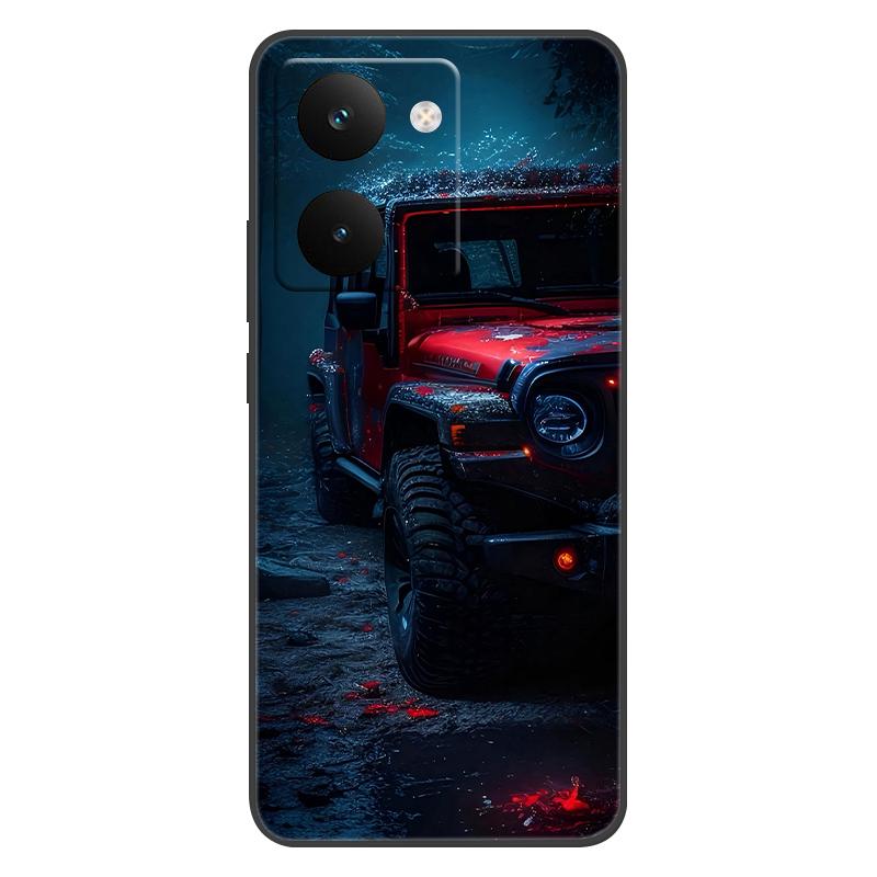 For Oppo Realme P3 Ultra 5G Case Ultra-light Texture Silicone Soft Shell Brand New Style Cool Scenery Cute Little Animals Case