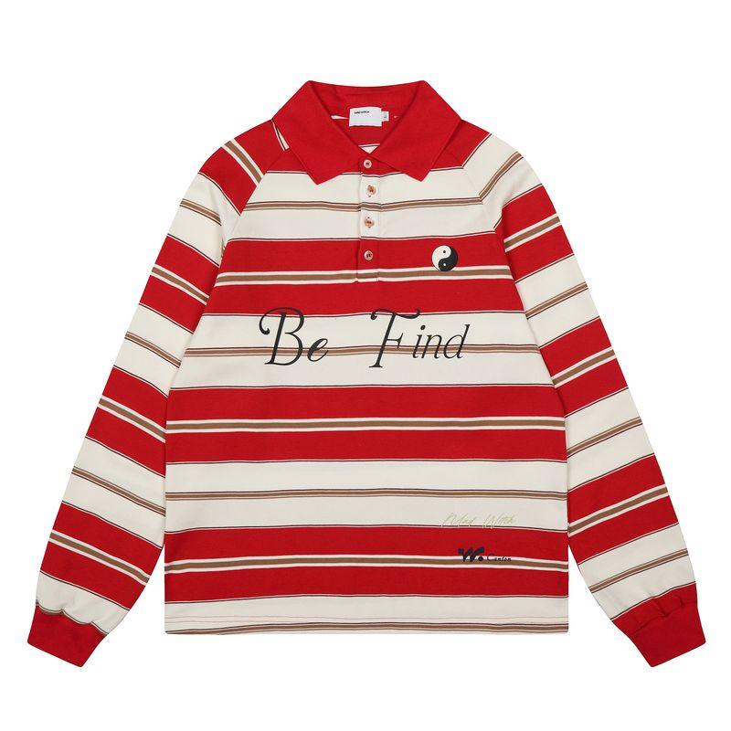 

Madwitch American Classic Red and White Striped Raglan Sleeve Sweatshirt for Men and Women Original Design Long-Sleeved Jacket Red and White Stripes XL