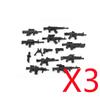 MOC Military Building Blocks Accessories Weapons Guns Special Forces Soldiers AKM Rocket Launchers Night Vision Toys Gifts X036