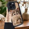 Phone Case: 2D Flat Design Suitable for iPhone 18 17 16 15 14 13 Pro Protective Case, Plush Little Cat, Perfect Christmas and Halloween Holiday Gift