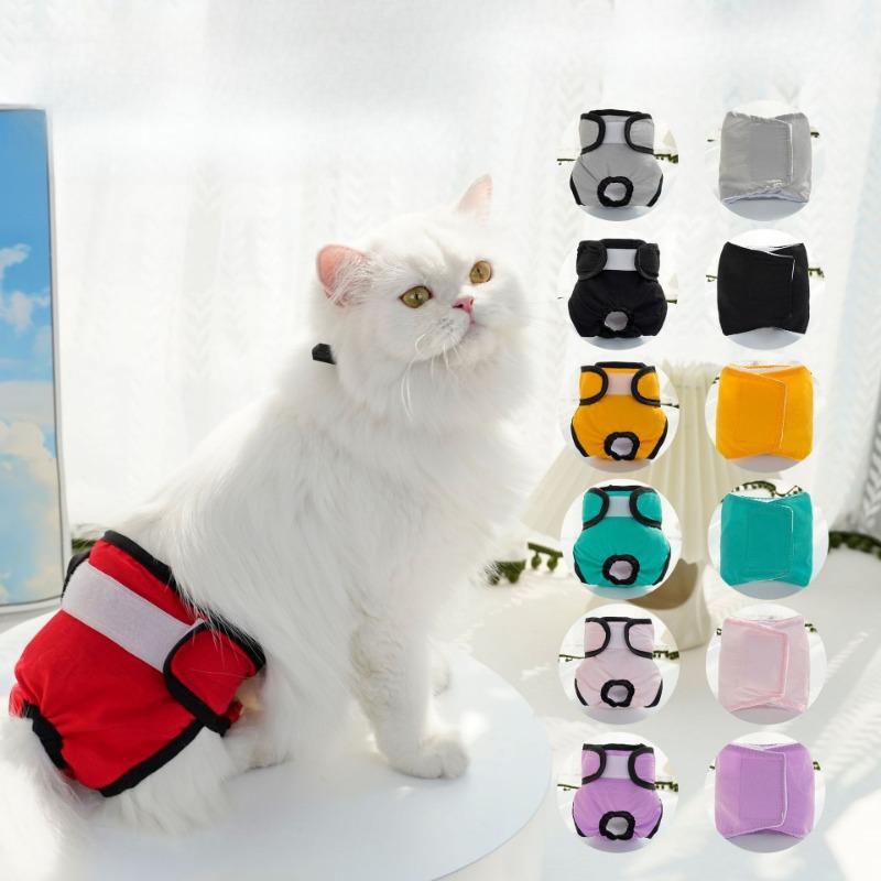 Pet Cats, Female Dogs, Anti-harassment Riding, Menstrual Flow Cats, Physiological Pants, Dog Clothes, Diapers