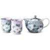 Ranchant Small Tea Pot with Tea Pot Cup Ichinen Sasanqua Arita Made In Japan Strainer, Set, White, 16.5x10.5x10cm / 6.8x8.2cm, Design, Ware,