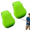 Fishing Rod Tie Holders 2 Pieces Pole Fixed Ball Rod Tie Tackle Clips Holder Fixed Keeper for Men Adults Fishing Beach Lake