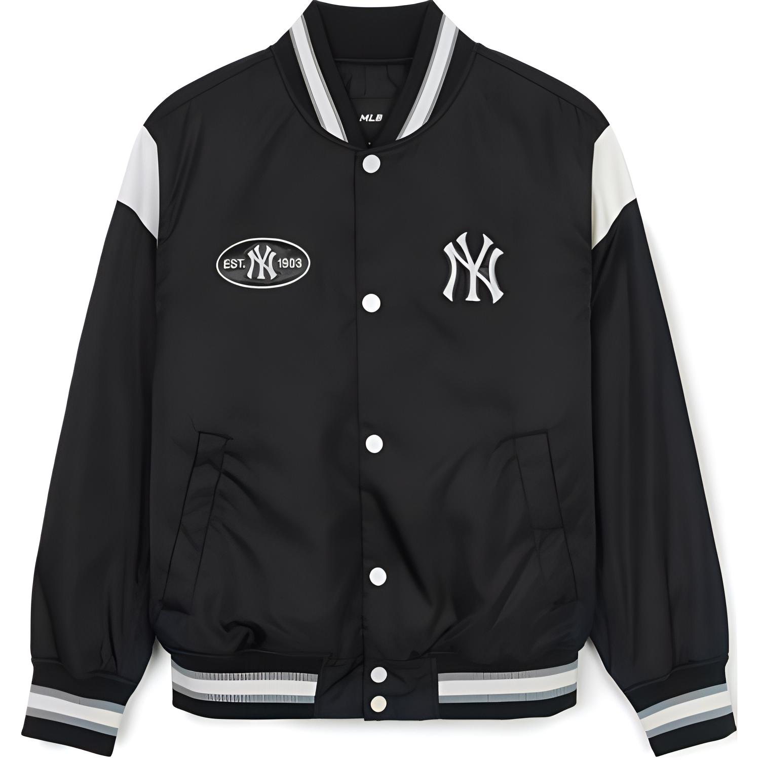 

New MLB New York Yankees Jackets Coats Unisex Black 3AJPV0144-50BKS L