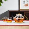 Heat-Resistant Glass Teapot with Filter