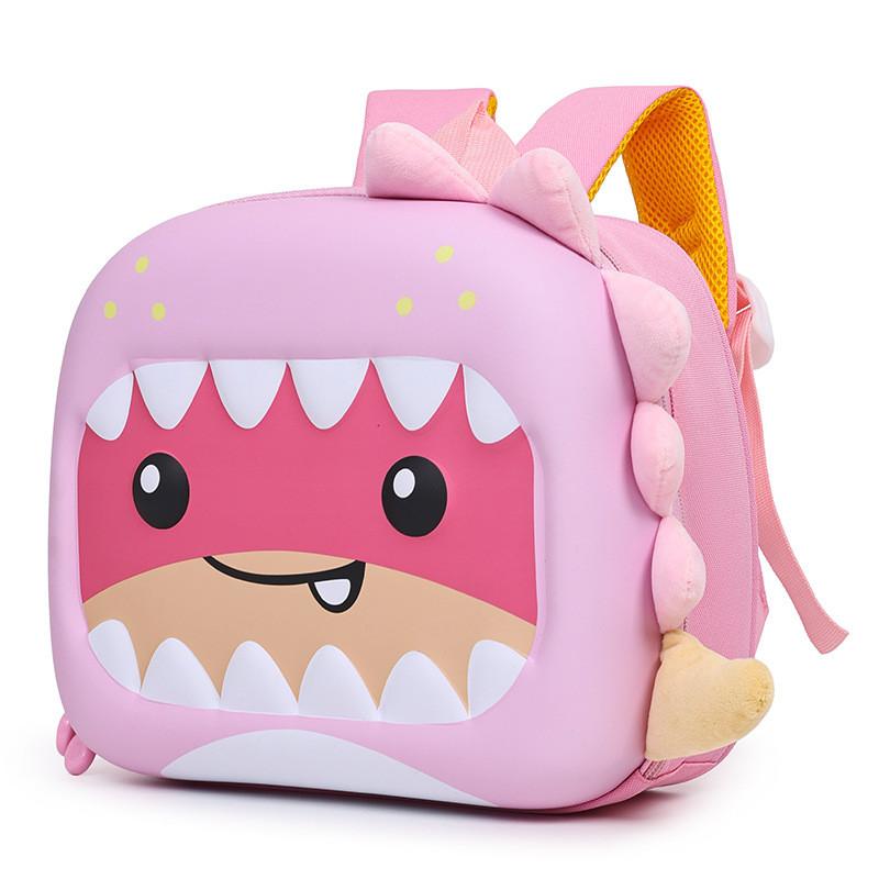 Childrens Cartoon Whale Backpack With Eva Shell For Kindergarten School Use