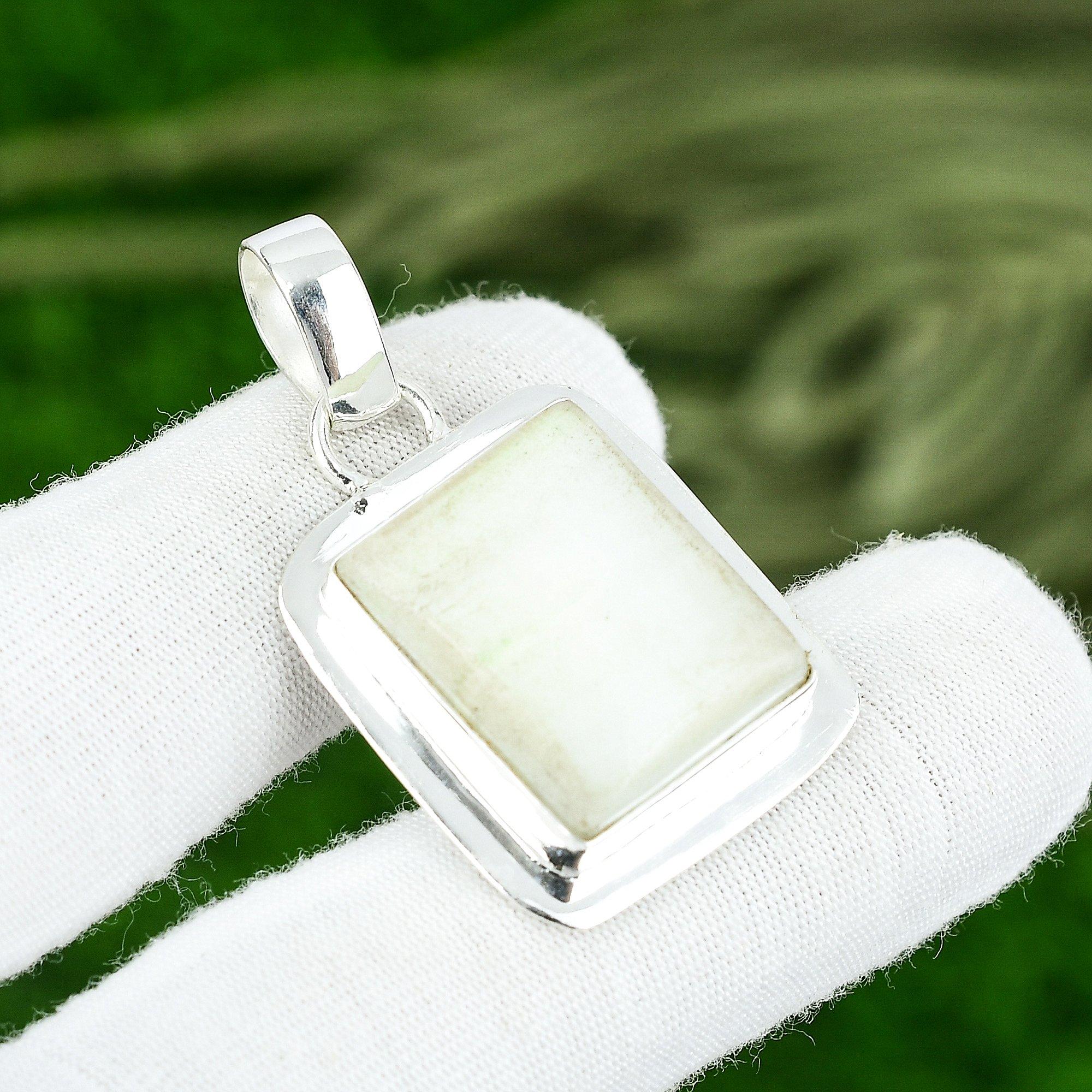 

Подвеска из натурального голубого родохрозита из стерлингового серебра 925 пробы, индийские украшения