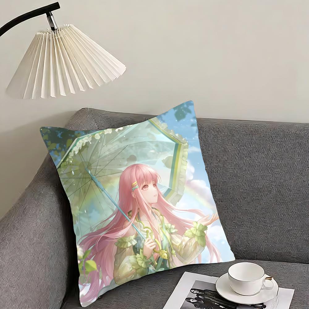 

Love NNikki DressS UP Queen Game Cushion Cover Pillowcase Ultra Soft Skin Friendly Fabric Cloud Like Comfort Concealed Zipper 30x30cm