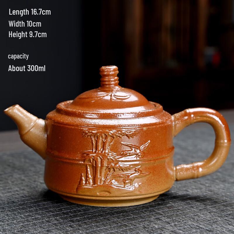 GOWKE Embossed Ceramic Teapot & Tea Set Collection