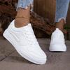 Modische Damen Freizeitschuhe Atmungsaktive Flache Gehschuhe Sneaker Weiße Damenschuhe Sportschuhe Laufen Outdoor Gehen Für Damen