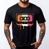 Retro 80s Cassette Neapolitan Ice Cream Melting Cassette Fall Clothes Aesthetic Spring  Gifts For Men T Shirt Street - Men's ...