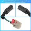 No.ML3Z-14A411-F Driver Side Bed Lamp Wiring Harness Jumper Assembly for Ford F-150 2021-2023 Rear Trunk/Cargo Box Lighting Harness