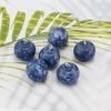10PCS 3D Small Blueberry Resin Charms Cute Simulated Fruit Food Pendant DIY for Earring Necklace Jewelry Make Accessories Gifts
