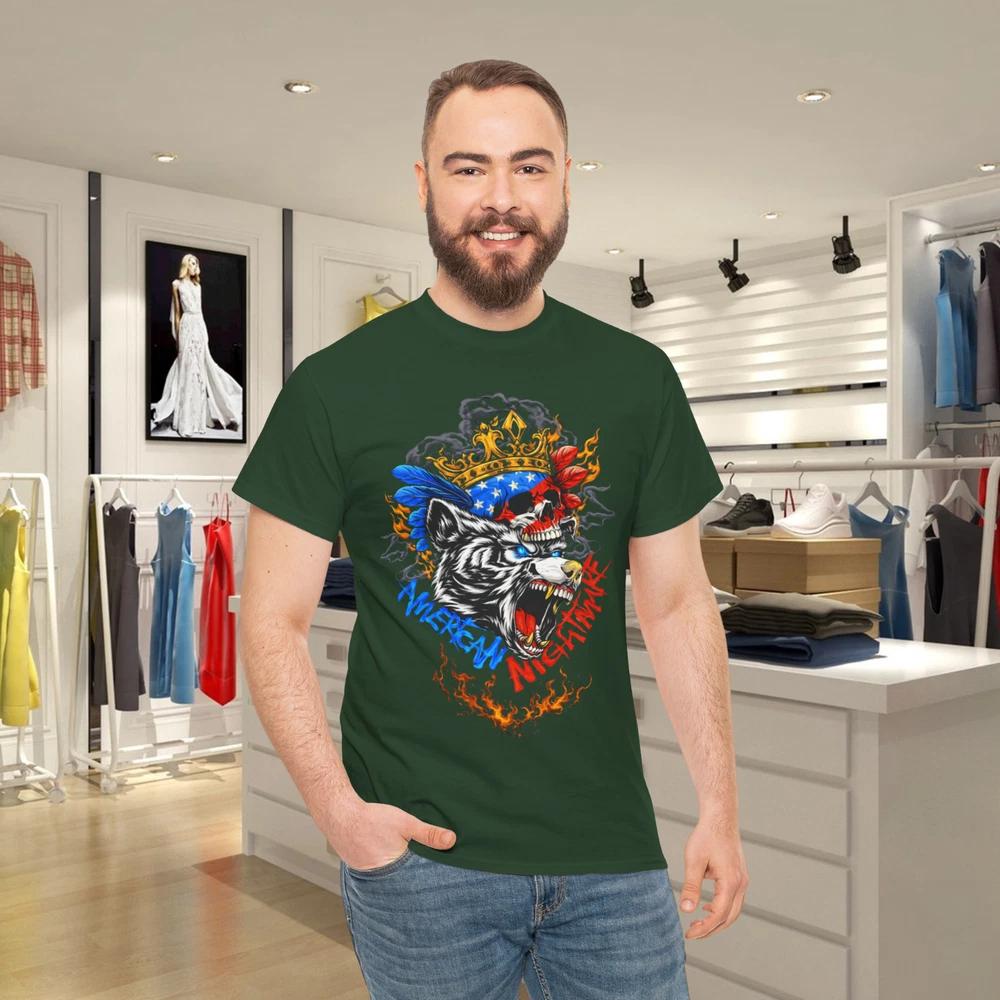 American Nightmare Wolf Graphic TShirt S