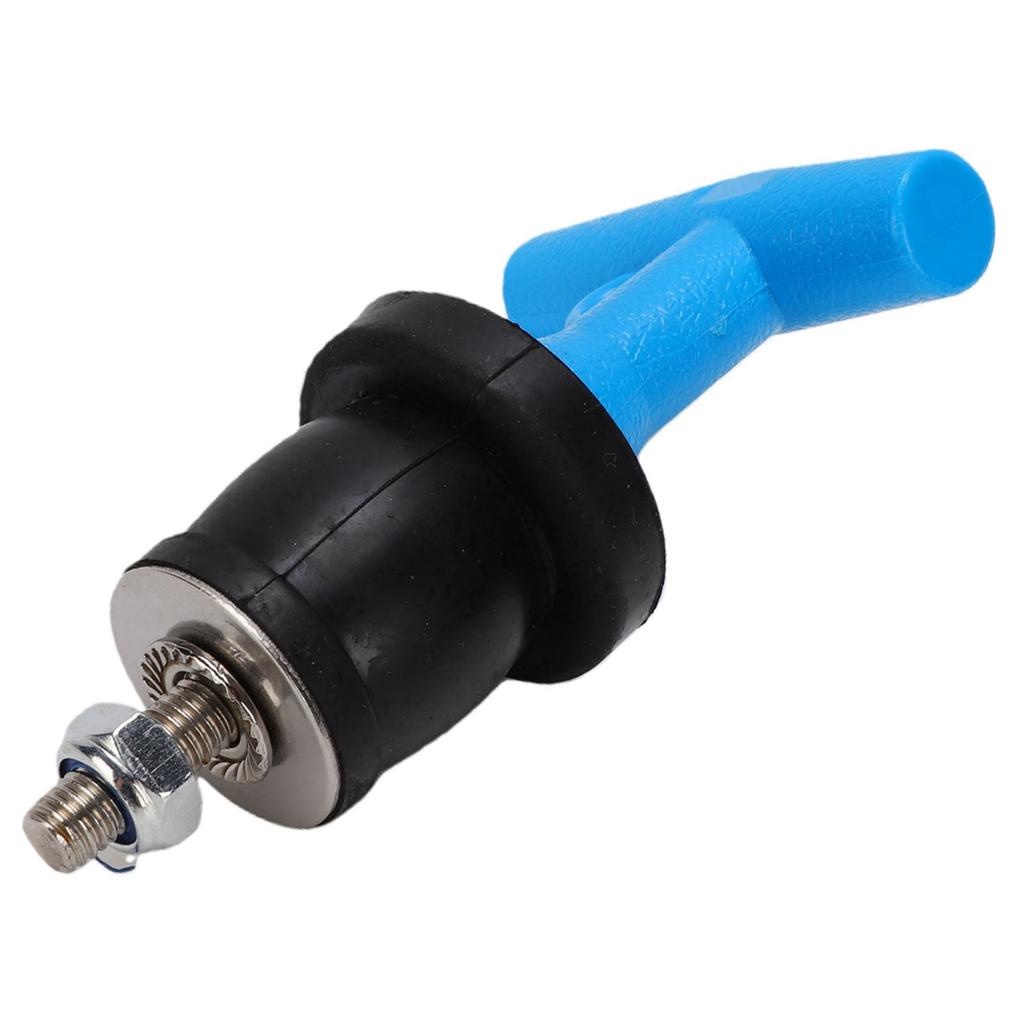 Boat Drain Plug Rubber Boat Hull Livewell Drain Plug for 38 47mm Ships Yachts Deck Drainage Holes