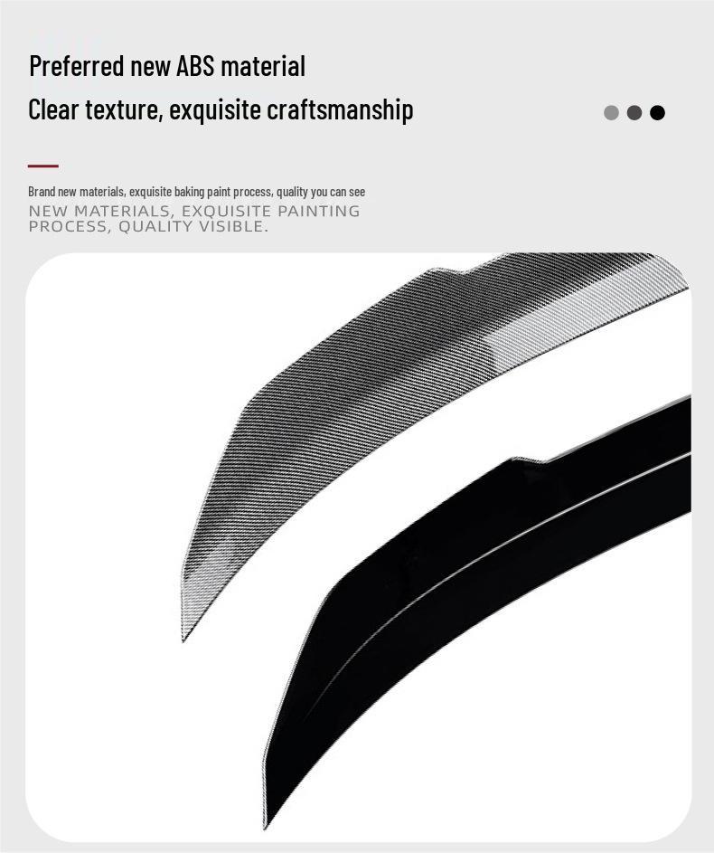 BMW F10 5 Series 2011-17 Rear Top Spoiler Diffuser - Exterior Modification Accessory