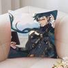 Jiyan Game W-Wuthering Waves Pillow Case Fashion Square Pillowcase Bedroom Sofa Room Ins Decoration Leisure
