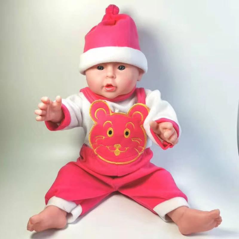 Soft Rubber Baby Simulation Doll for Nursery Training and Teaching