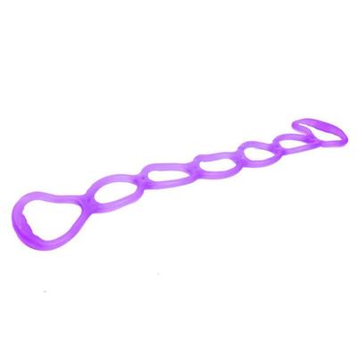 Zugseil Widerstandsband Elastisches Training Gym 7 Löcher Silikon Pilates Übung Yoga Fitness Körper Muskelentspannung Heimwerkzeug