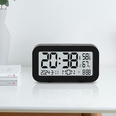 Multifunctional Alarm Clock Student Clock Simple Touch Luminous Clock Fashionable Desktop Clock
