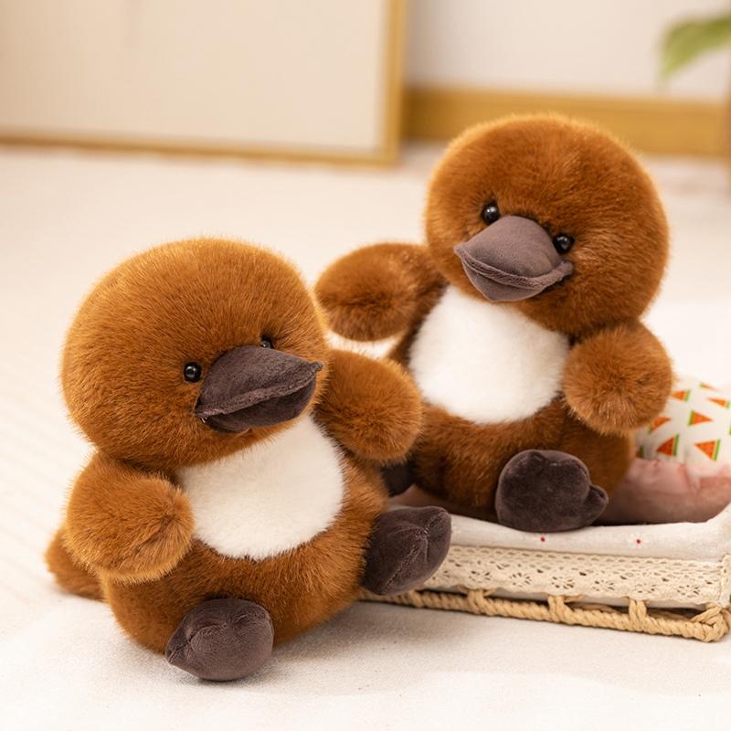 22cm Cartoon High Quality Round Platypus Plush Doll Cute Soft Platypus Animal Stuffed Toy Home Decoration Gift For Children