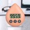 Water Drop Shape Countdown Timer Hanging Hole Precise Timer Digital Shower Timer  Classroom