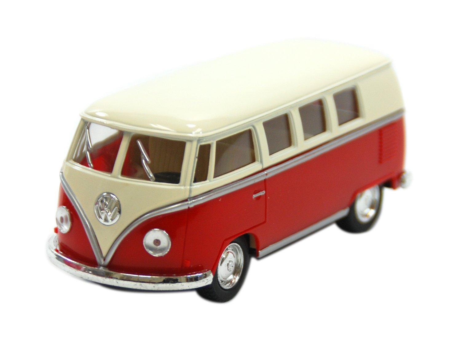 

KiNSMART Volkswagen Bus Red Window Box 132 200-525