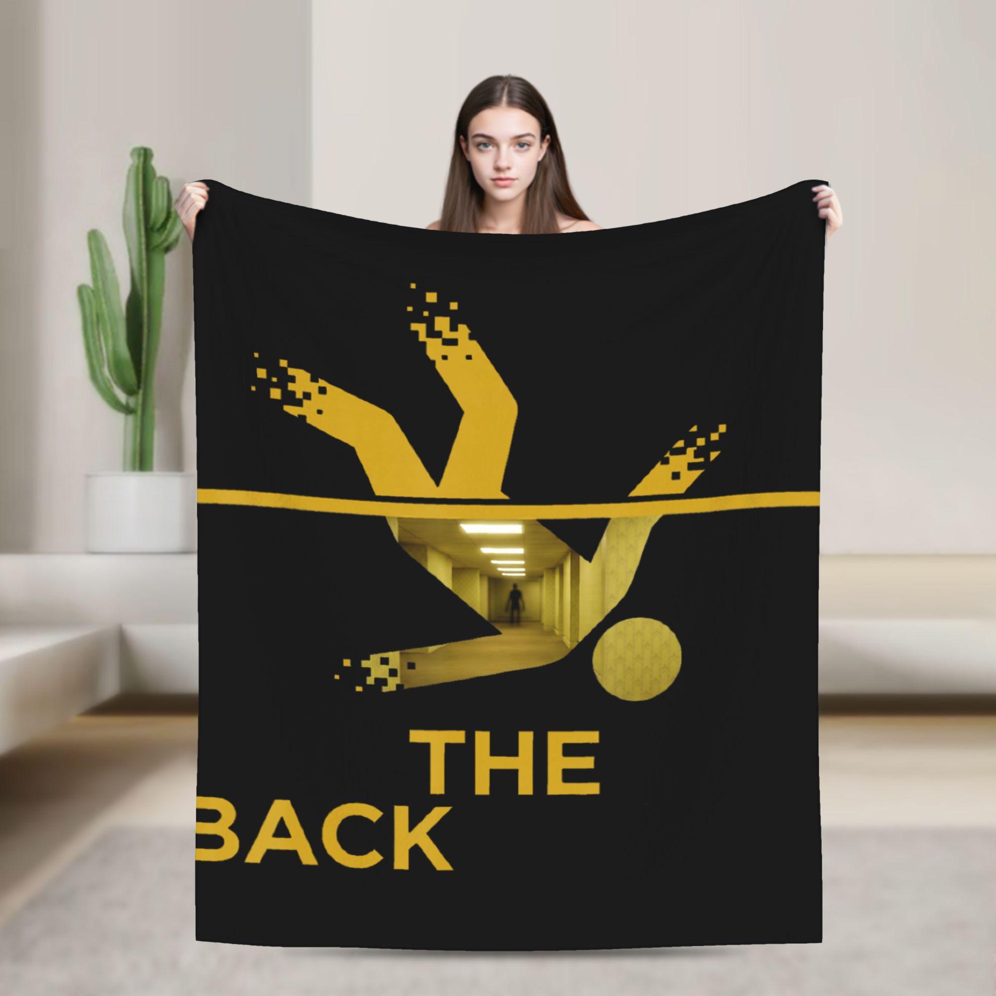 Happy Adults Toys Unisex Falling Into The Backrooms Liminal Flannel Blankets Warm Soft Throw Blanket For Couch Bed Picnic Bedspread Sofa Bed Cover