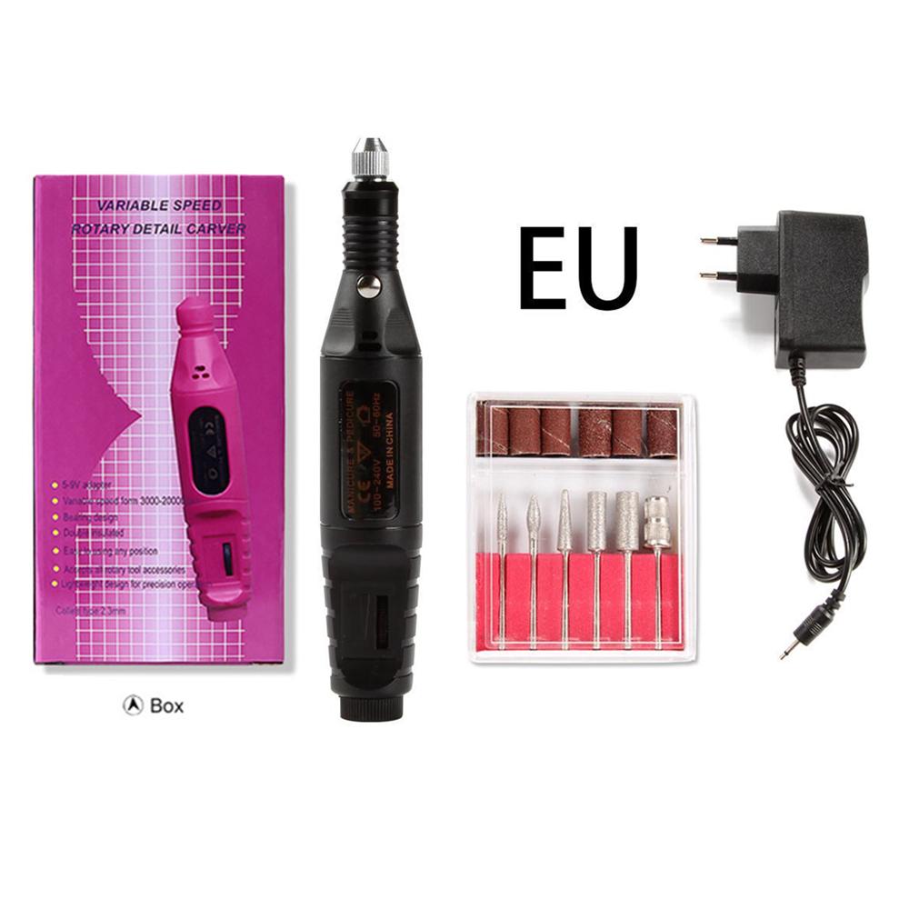 Elektrische Nagelbohrmaschine Maniküre Maschine Pediküre Fräser Nagelstudio Kunstwerkzeuge