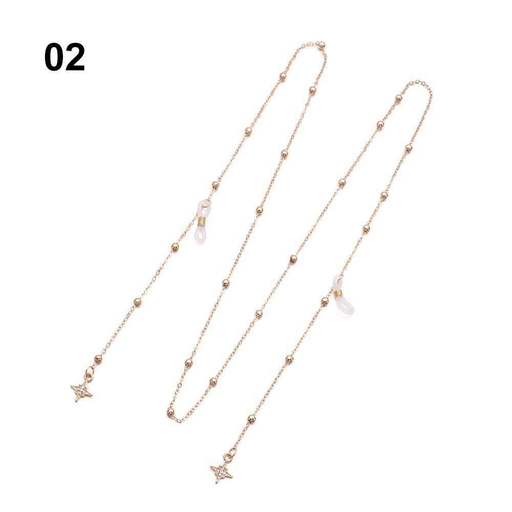 

Модные металлические легкие шнурки для солнцезащитных очков, ремешок для очков, цепочки для очков, шнурки для очков для чтения 2