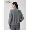 Zhenbei Women's Fully Formed Cashmere Half-High Collar Sweater
