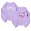 Children's Fashionable Lightweight Long-sleeved Round Neck Pullover With Pockets Printed Pullover