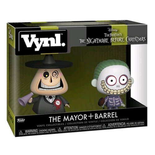 Der Albtraum vor Weihnachten, Mayor & Barrel, Vinyl.