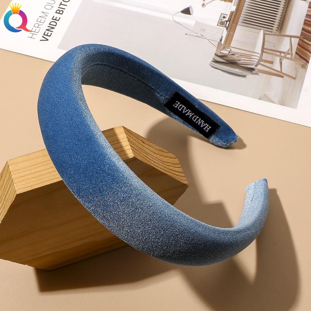 

Сплошной бархатный ободок, женская повязка на голову, винтажная губка, толстые ленты для волос, мягкая повязка для волос, головные уборы, аксессуары для волос, головные уборы красный