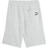 Puma Letter Logo Print Drawstring Mid Waist Casual Shorts Unisex Shorts Light-Mixed-Gray 539535-04