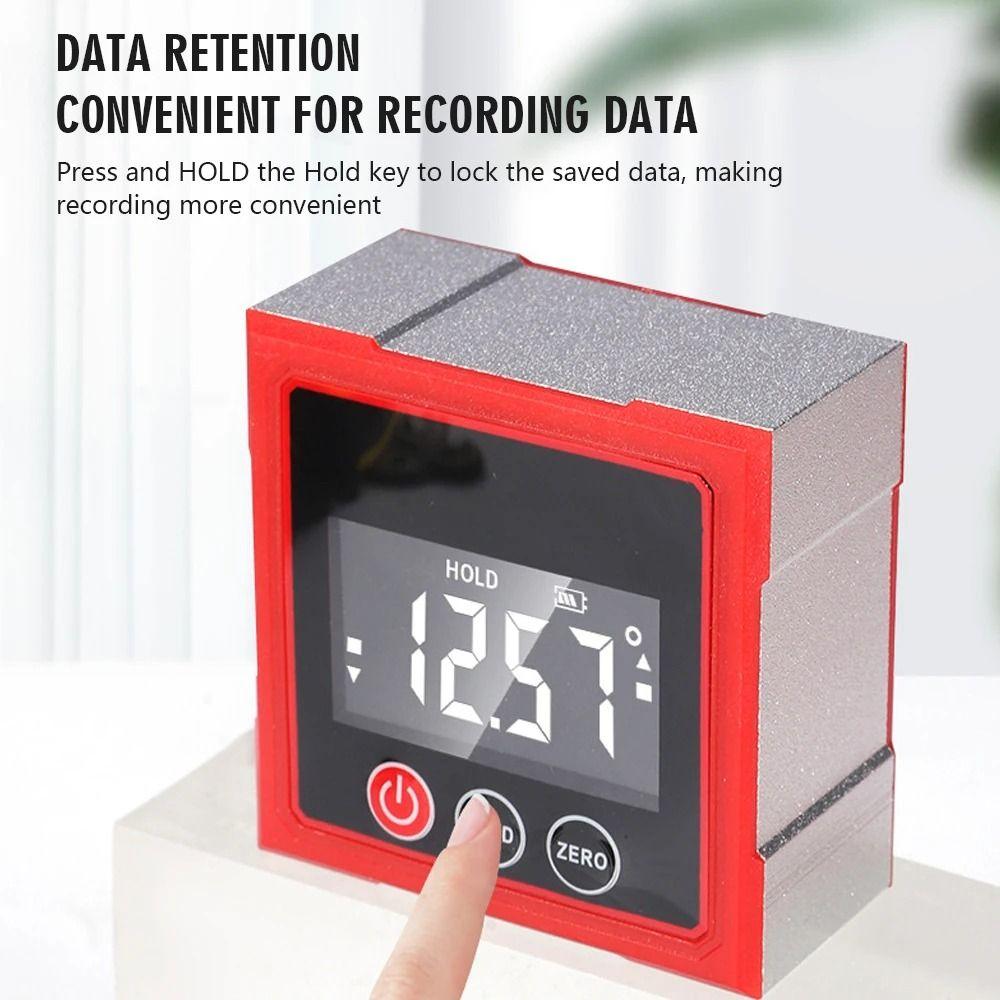 Gradient Measuring Level Protractor Inclinometer Electronic Tilt Angle Box Electronic Level Laser