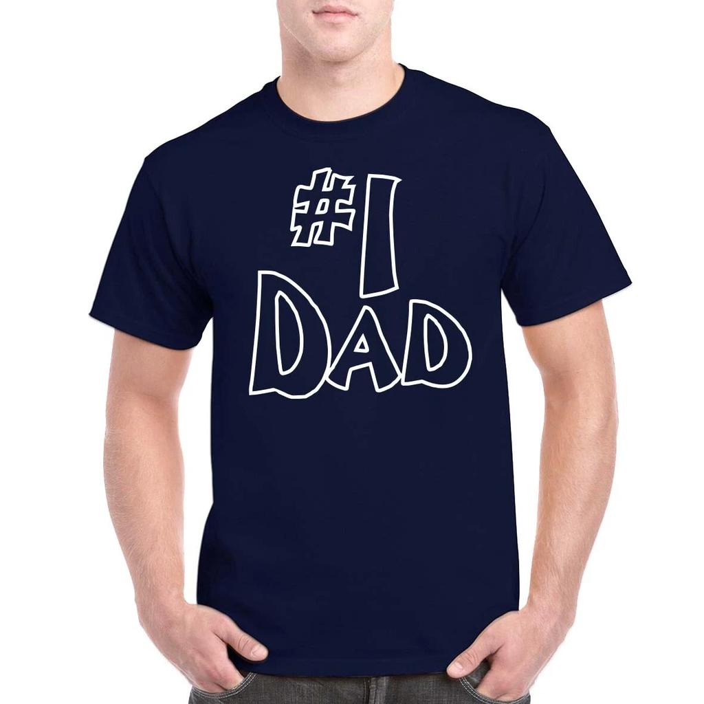 #1 Dad T-shirt Dads Daddy Number One Dad Fathers Day Gift Birthday Gift