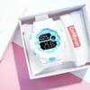 2019 Men's Trendy Waterproof Harajuku Style Matcha Green Sports Electronic Watch