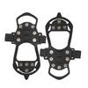 Ice Snow Grip Teeth Grippers NonSlip Winter Ice Grippers with 11 Teeth Shoe Boot Cleats for Winter Outdoor Activity
