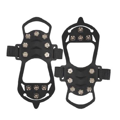 Ice Snow Grip Teeth Grippers NonSlip Winter Ice Grippers with 11 Teeth Shoe Boot Cleats for Winter Outdoor Activity