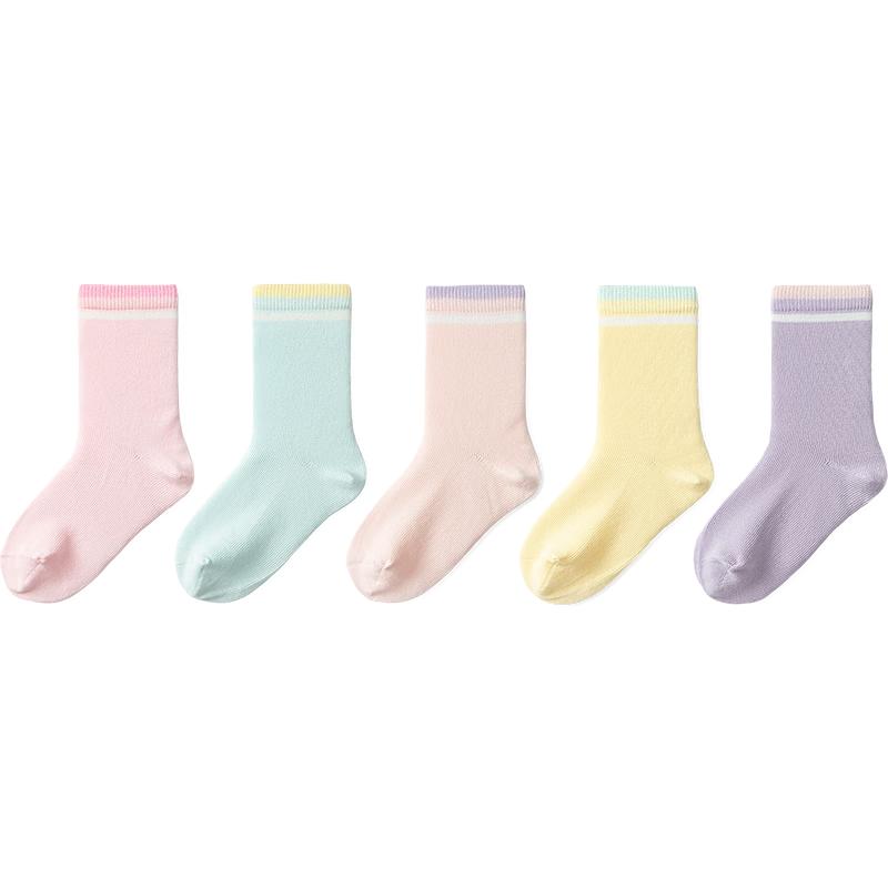 Balabala Kids' Cotton Mid-Calf Socks